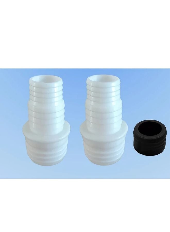 4 قطع مجموعة وصلة مخفضة لأنابيب الصرف، لون عشوائي، محول فينيل متين لأنابيب البولي فينيل كلوريد، الأكريlonيتريل بوتادين ستايرين، والنحاس - Image 4