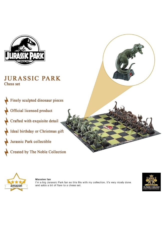 The Noble Collection The Noble Collection Jurassic Park Chess Set  - Image 1