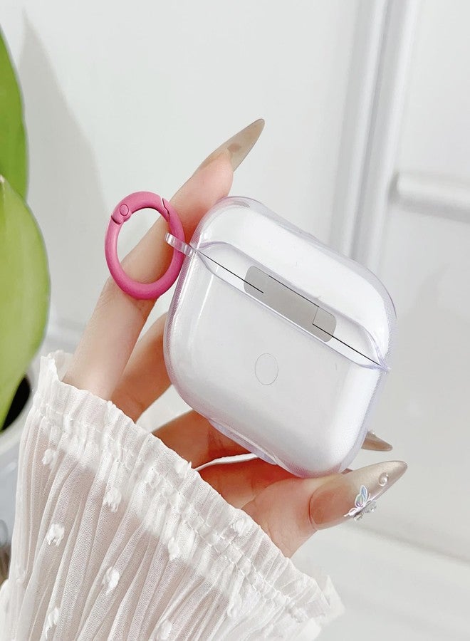 OTOPO Cute AirPods Pro 2/1 Gen Clear Case, Girly 3D Bow Design Soft TPU Protective Shockproof Kawaii Apple iPod Pro 2nd/1st Generation Cover with Cleaner Pen & Keychain Girls Women 2023/2022/2019 - Image 5