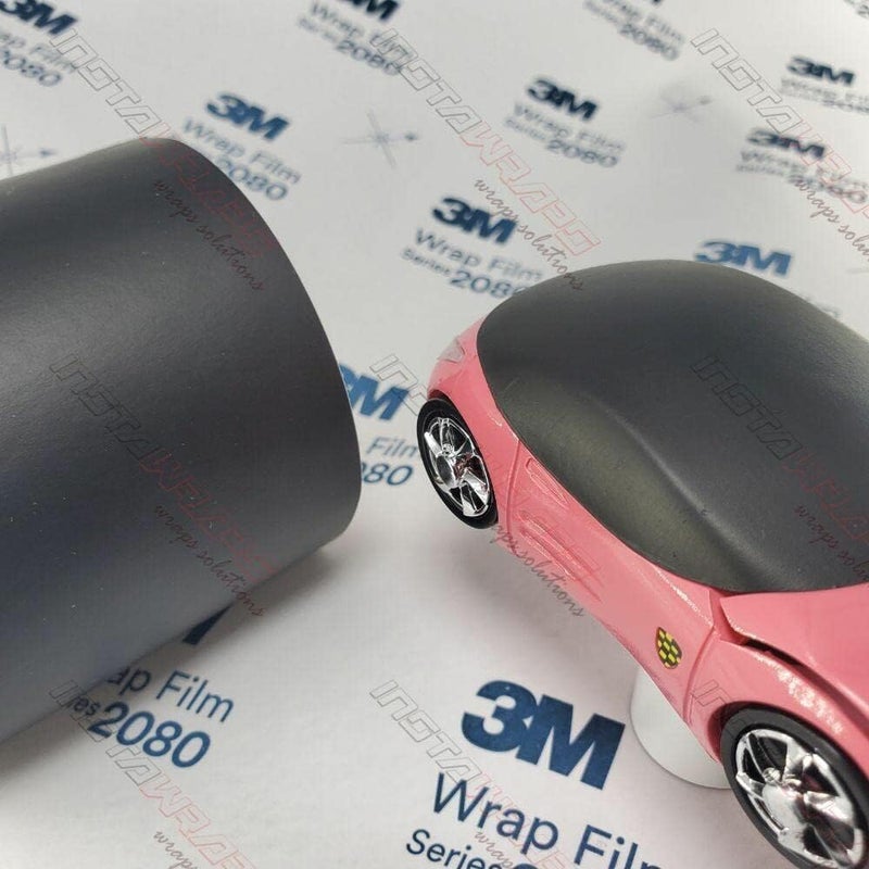 3M 1080 M12 Matte Black Car Wrap Vinyl Film - 5ft x 2ft (10 Sq/ft) - Image 2