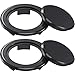 Bememo Bememo 2 Inch Patio Table Umbrella Hole Ring and Cap Set, Standard Size Umbrella Thicker Hole Ring Plug and Cap Set  - Image 2
