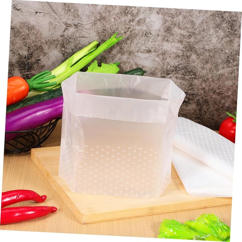 150 قطعة من أكياس القمامة الشفافة القائمة بذاتها لمطبخ الحوض وحمام غرفة النوم - Image 5