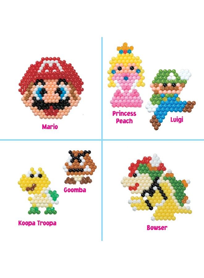 Aquabeads Super Mario™ Creation Cube Kids Beads Arts And Crafts Complete Activity Kit - Image 5
