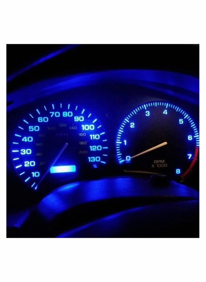 MUNTAQI 20 Pack Replacement Led Bulb Dash Lights 3SMD Super Bright T5 2721 37 286 Wedge PC74 Twist Socket Automotive Instrument Panel Gauge Light Kits Cluster Shift Indicator Interior Bulbs - Image 2