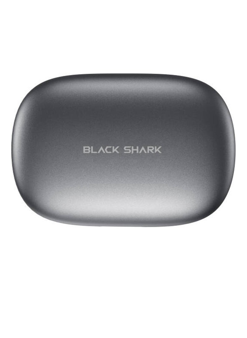 بلاك شارك سماعات أذن Black Shark T20 بتصميم لاسلكي مفتوح الأذن، وعمر بطارية طويل يصل إلى 35 ساعة، واتصال بلوتوث 5.3 بوصة ومقاومة للماء IPX67 - أسود - Image 2