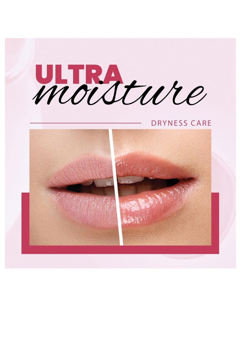 مارس مرطب الشفاه مارس للرجال والنساء، غير لزج، مرطب ومغذي غني بفيتامين E وزيت الجوجوبا وزبدة الشيا وحمض الهيالورونيك 3.2 جم فراولة - Image 2