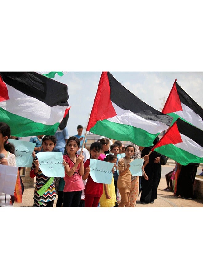 علم فلسطين 60×90 سم - Image 2