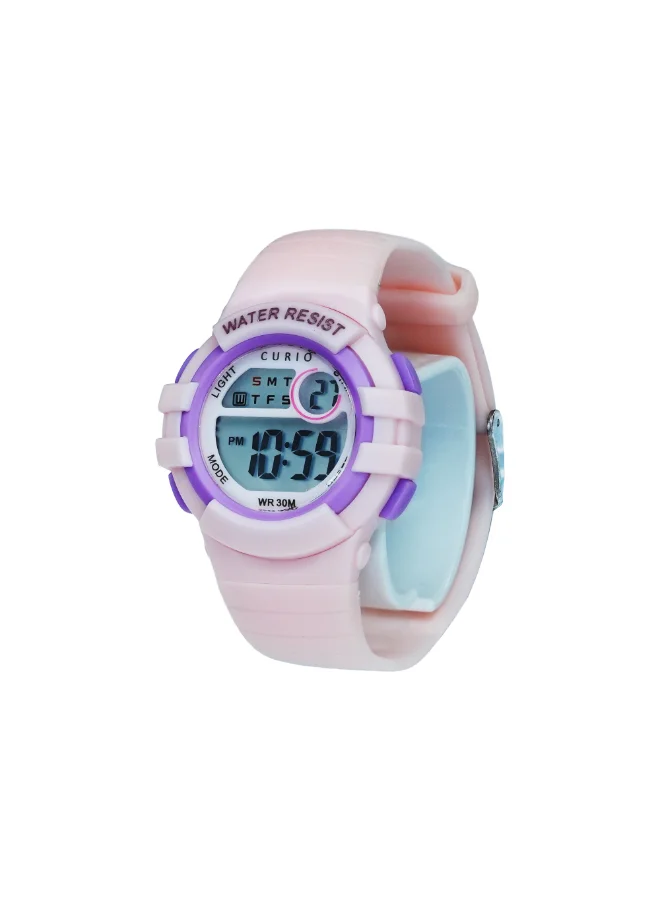 Curio Kids's Plastic Digital Watch CU-8206L-4 - 34 mm