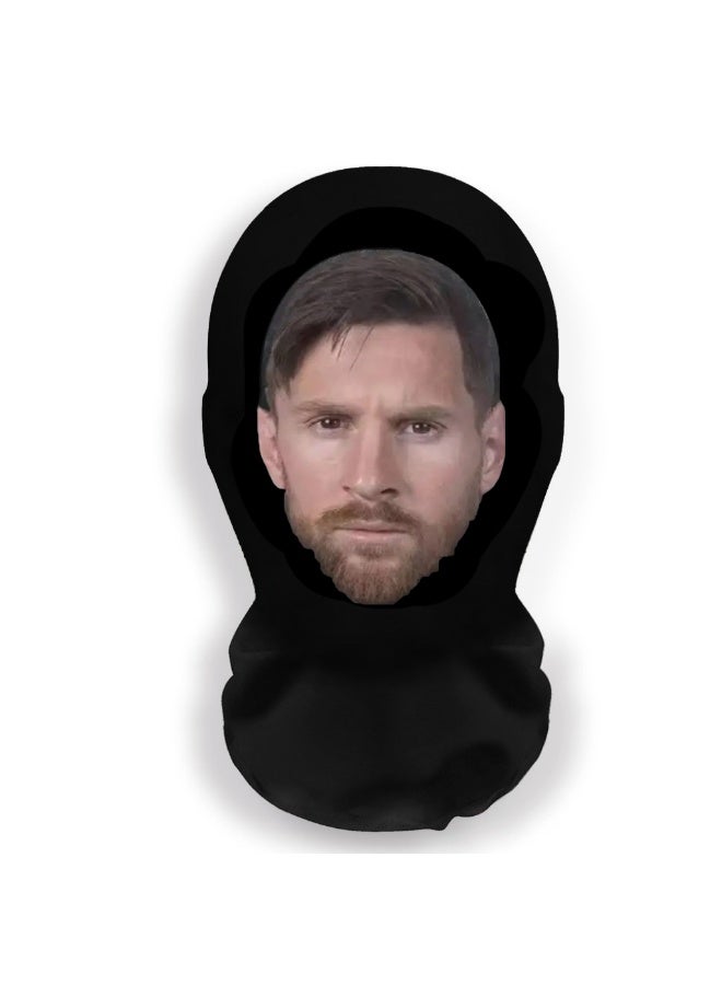 Soccer Star 8-in-1 Mask Set: Lightweight & Breathable Fan Merchandise | Printed Headbands with Ronaldo, Messi, Mbappé, Haaland & More | Festival Party & Halloween Cosplay Props - Image 4