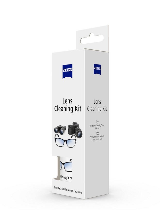 ZEISS Lens Cleaning Solution Kit 60ml with Microfiber Cloth- Pack of 1 | Perfect Lens Cleaner for Spectacles, Eyeglasses, Sunglasses , Camera Lenses and Binoculars - Image 2
