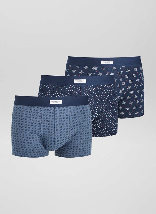 Kiabi Pack of 3 pairs of stretch boxer shorts  - Image 1