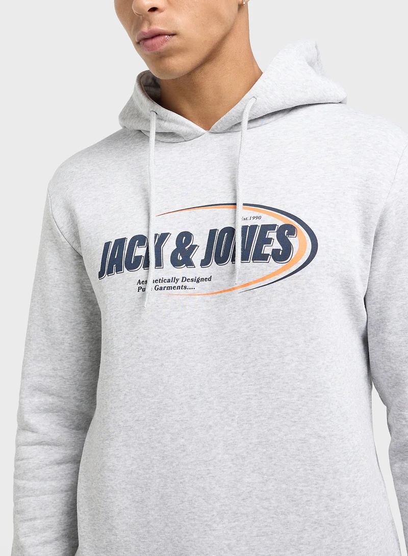 JACK & JONES Logo Hoodie