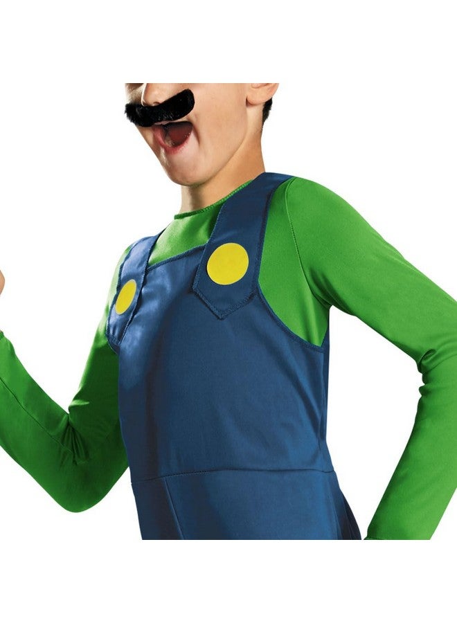 Disguise Nintendo Super Mario Brothers Luigi Classic Boys Costume, Large/10-12 - Image 3