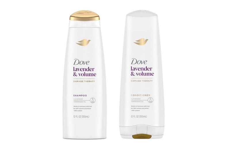 Dove Nourishing Rituals Haircare - Thickening Ritual - Shampoo & Conditioner Set - Net Wt. 12 FL OZ (355 mL) Per Bottle - One Set - Image 1