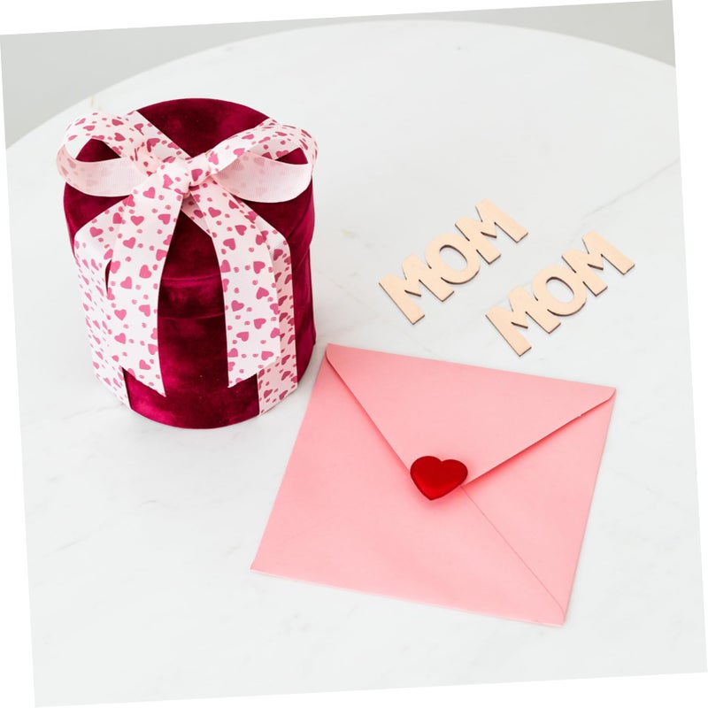 Unfinished Natural Wood Letters For Mother Day Decorations 15pcs Creative Wall Hanging Ornaments - Image 5