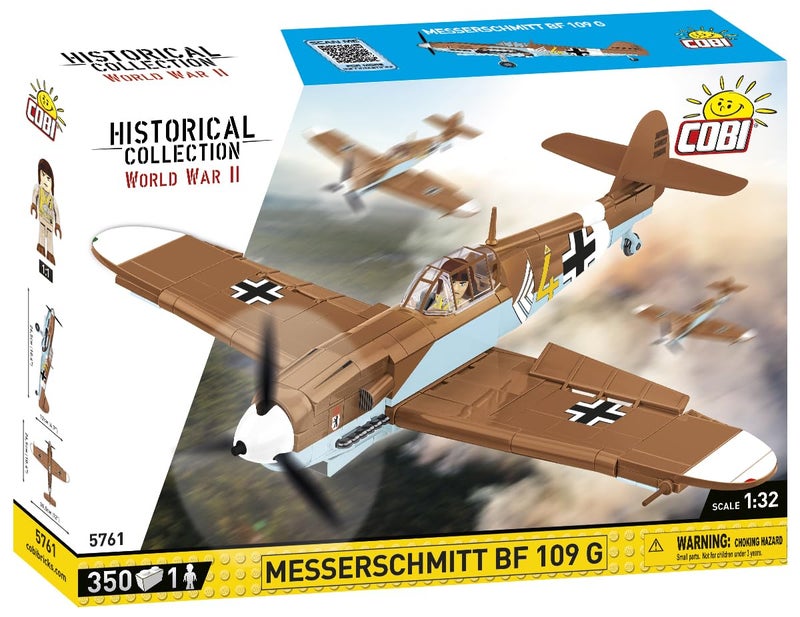 COBI Historical Collection WWII Messerschmitt BF 109 G Plane - Image 2