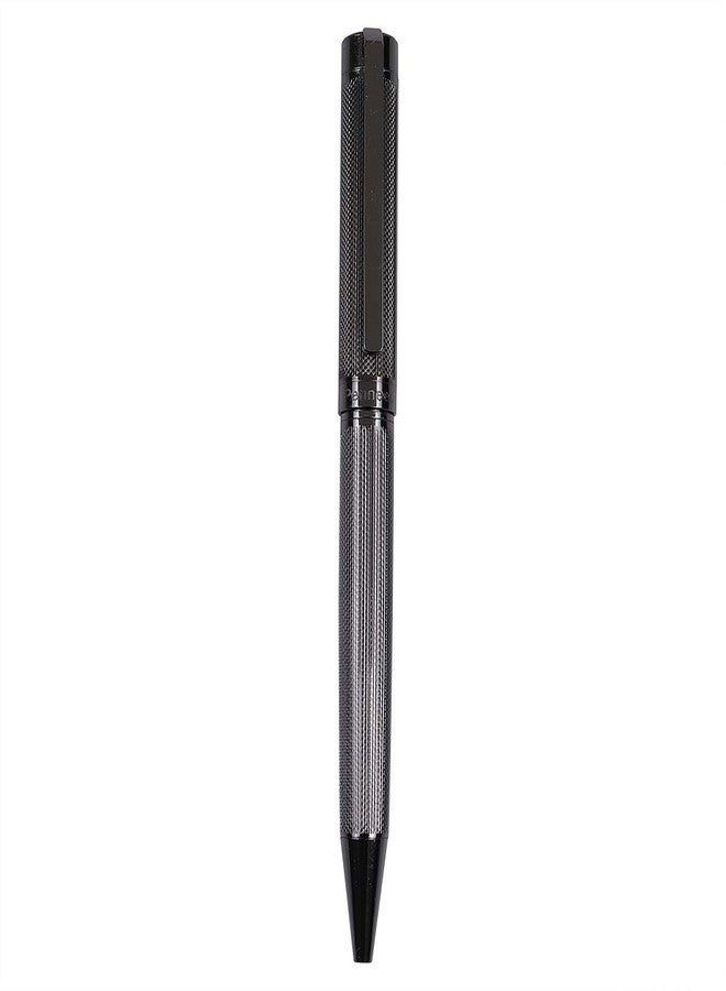 Penneed Ballpoint Pen with Gift Box, Metal Pen for Men Women Executive Business Office School Supplies, Refillable 0.7mm Black Ink B8(Classic Black) - Image 2