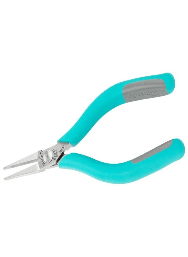 Erem Weller Erem 2442P 5 Flat Nose Pliers Smooth Jaws with Ergonomic Handles - Image 1