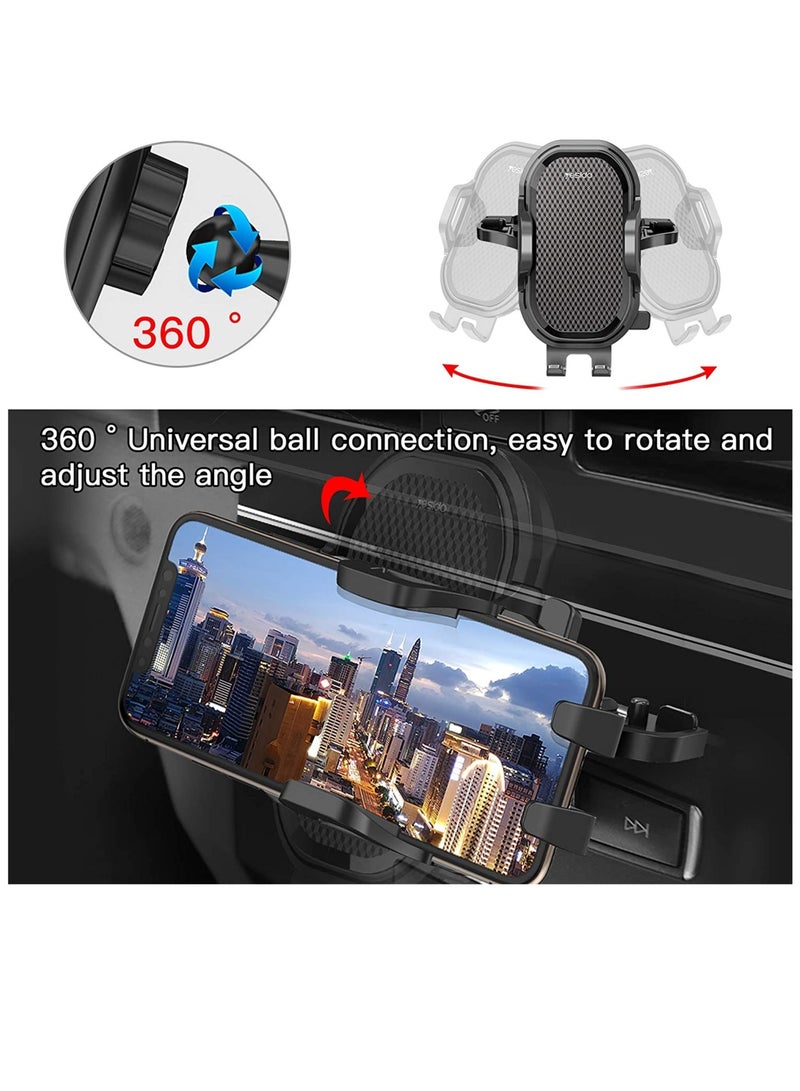 Universal Air Vent CD Slot Car Cell Phone Holder Compatible with iPhone 12/11Pro/Xs MAX/XR/8, Galaxy S20/S10+/S9, Phone Mount CD Players