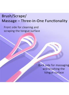 Generic Tongue Cleaner, Portable Reusable Tongue Scraper to Reduce Bad Breath and Improve Oral Hygiene, Easy-to-Use Tongue Brush (1 Pack)  - Image 3