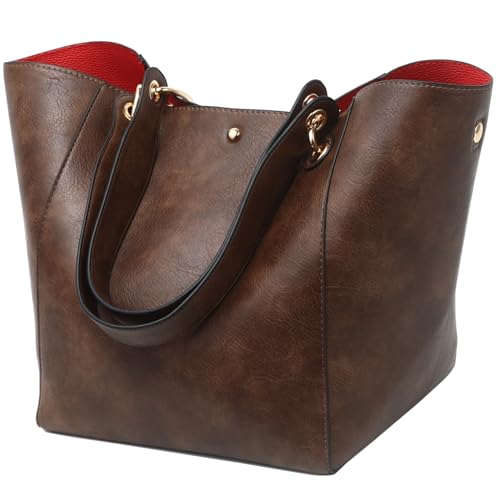 sqlp Large Work Tote Bag for Women Designer Purses and Handbags Big Bucket bags Ladies Travel Crossbody Purse Mud - Image 1