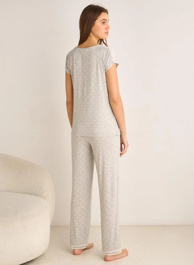 Splash FAV  Pyjama Set Top & Bottom for Women | Best Price UAE