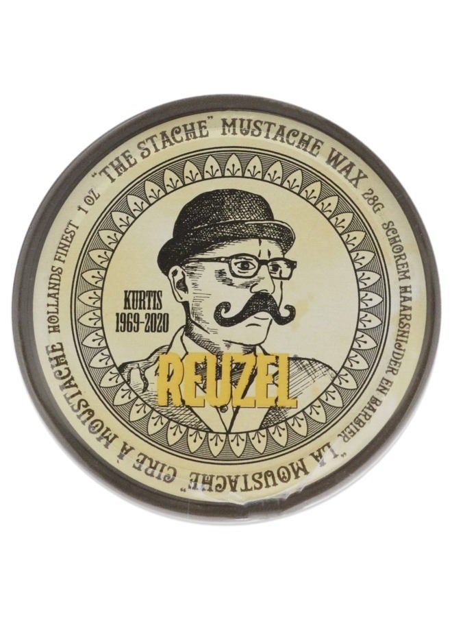 Reuzel Mustache Wax, Strong All Day Hold, Oil-Based Styling Wax, Low Shine, For All Hair Types, 1 oz - Image 1