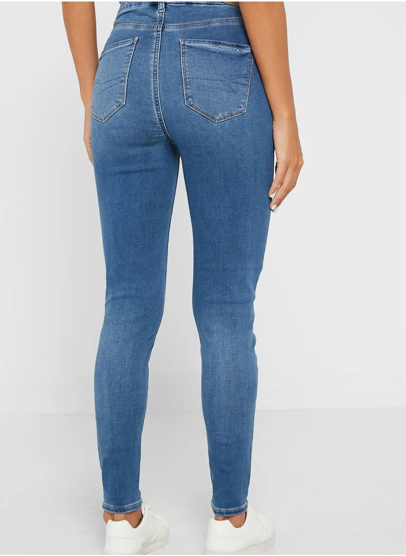 American Eagle High Rise Skinny Jeggings