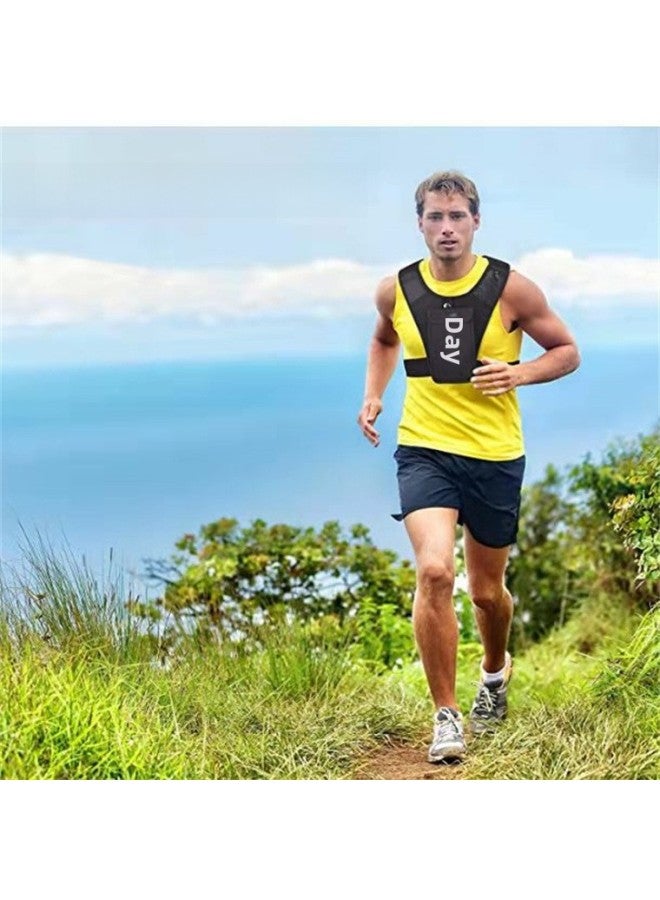 Direct Running Fitness Mobile Phone Case Back Back Good Luck Running Portable Hand Multi-function Mobile Phone Bag For Men And Women-Color:Black-Dimensions:color Box Packaging - Image 2
