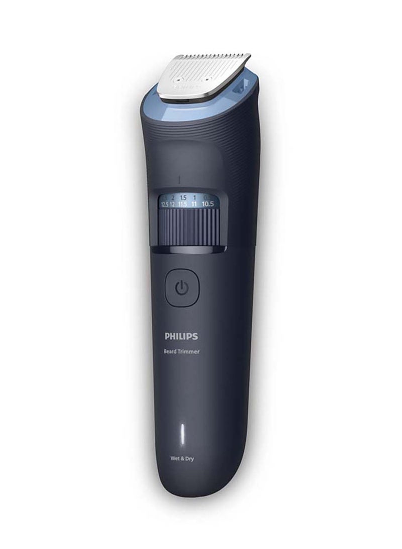 Philips Beard Trimmer BT3665/15 | 40 length settings 0.5–20 mm | Comb lifts hairs for an even trim | 100% washable | 80 min cordless | USB-A charging | Battery indicator Black - Image 4