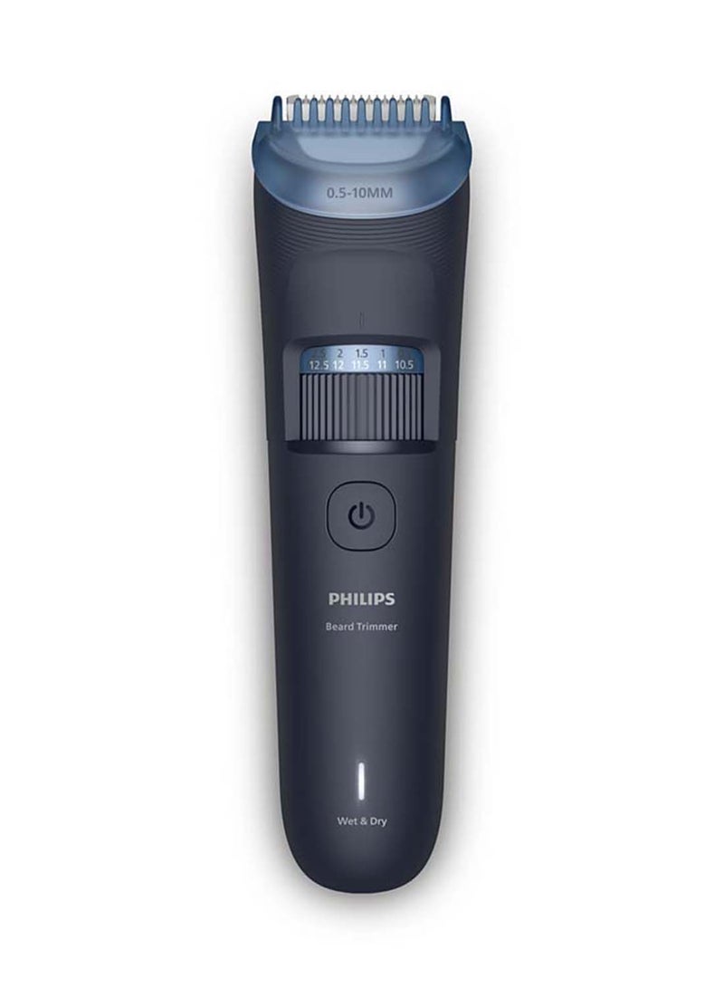 Philips Beard Trimmer BT3665/15 | 40 length settings 0.5–20 mm | Comb lifts hairs for an even trim | 100% washable | 80 min cordless | USB-A charging | Battery indicator Black - Image 5