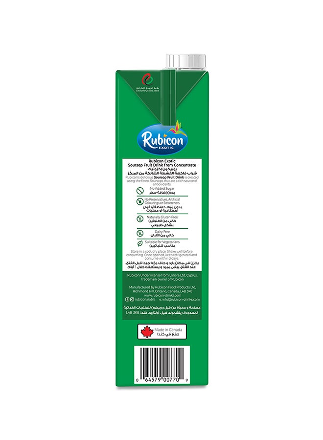 Rubicon Guanabana Soursop Fruit Drink 1L - Image 2