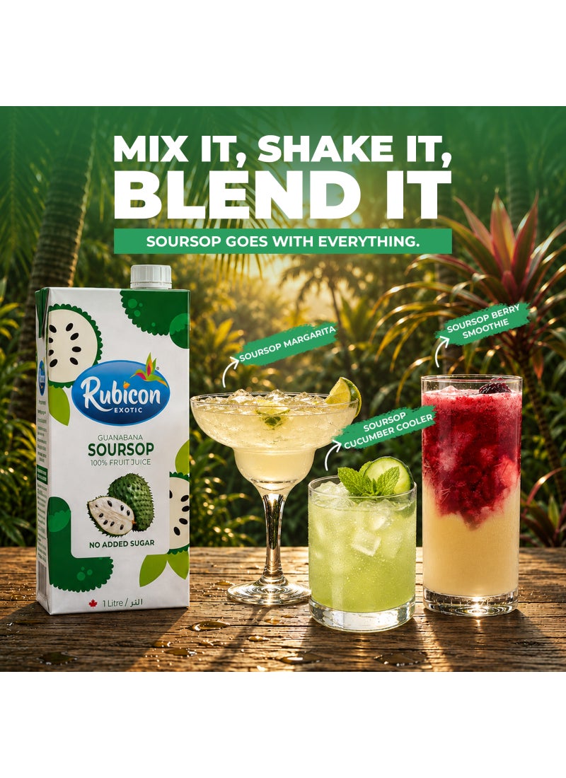 Rubicon Soursop (Guanabana) Fruit Juice, With Vitamin C, No Added Sugar - Image 5