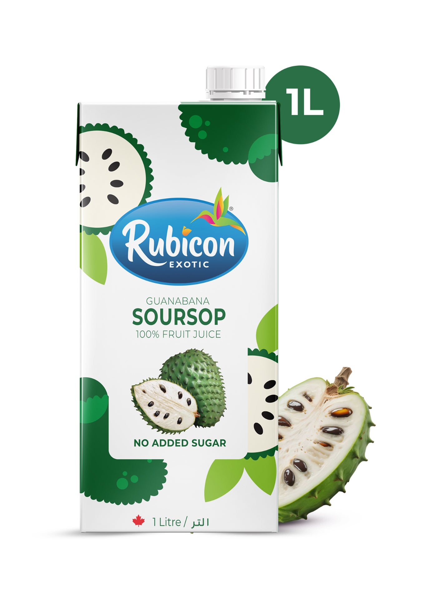 Rubicon Soursop (Guanabana) Fruit Juice, With Vitamin C, No Added Sugar