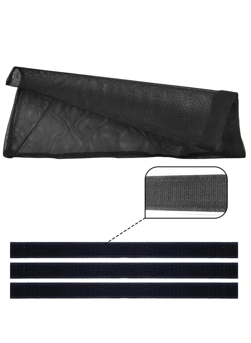 Cobest 3-Pack Outdoor Dryer Vent Lint Traps, Lint Dust Bags for Capturing Lint and Dust, Exterior Dryer Lint Covers for Efficient Ventilation (Black) - Image 5