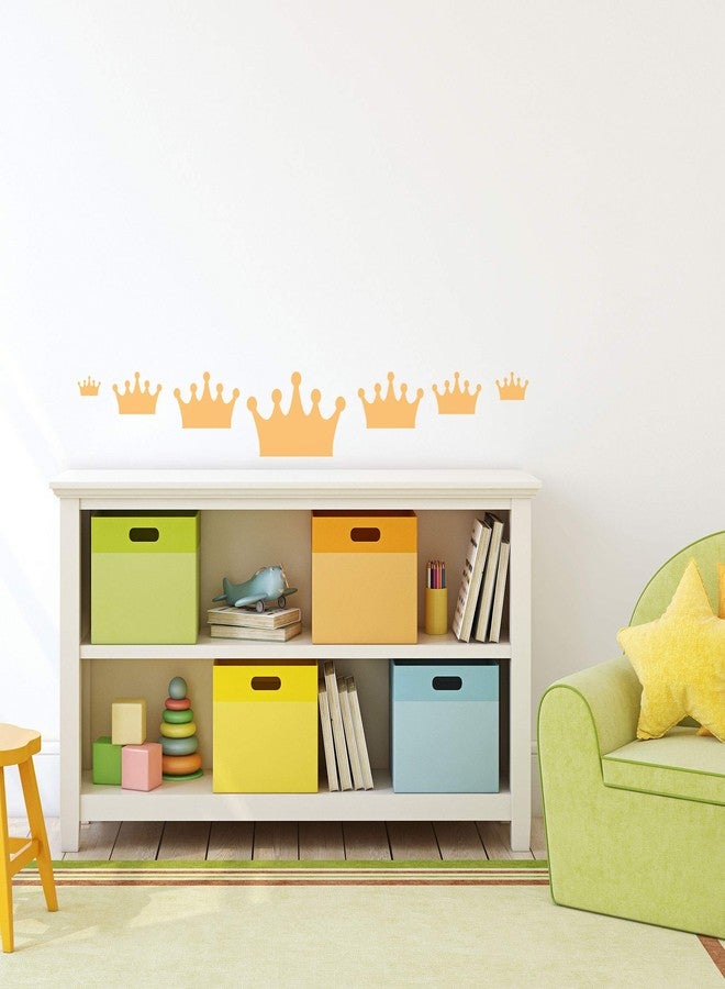 NAKLEO Painting Stencils Set for Kids, 5 Pcs Templates 3.5" to 13.4" Crown Princess Queen, Plastic and Reusable Drawing Stencils, Children Room Decor, Craft DIY Wall Furniture - Image 3