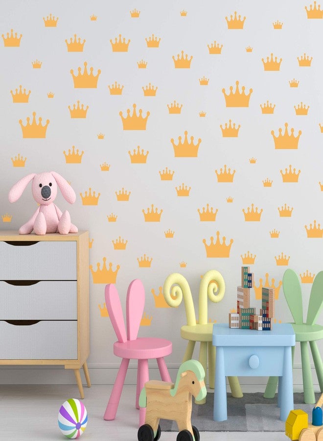 NAKLEO Painting Stencils Set for Kids, 5 Pcs Templates 3.5" to 13.4" Crown Princess Queen, Plastic and Reusable Drawing Stencils, Children Room Decor, Craft DIY Wall Furniture - Image 2