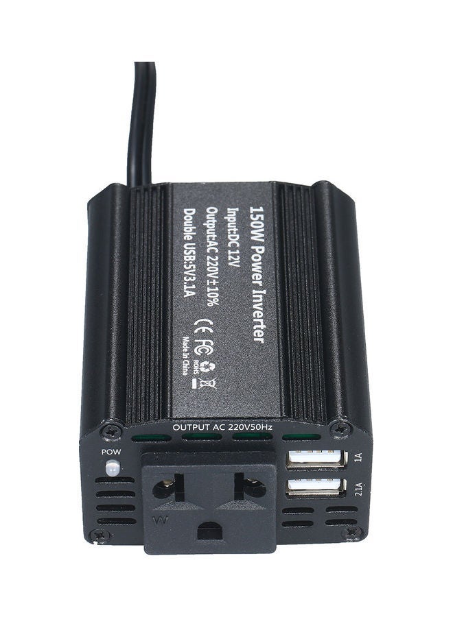 NIBEMINENT Portable Power Inverter Black  - Image 4