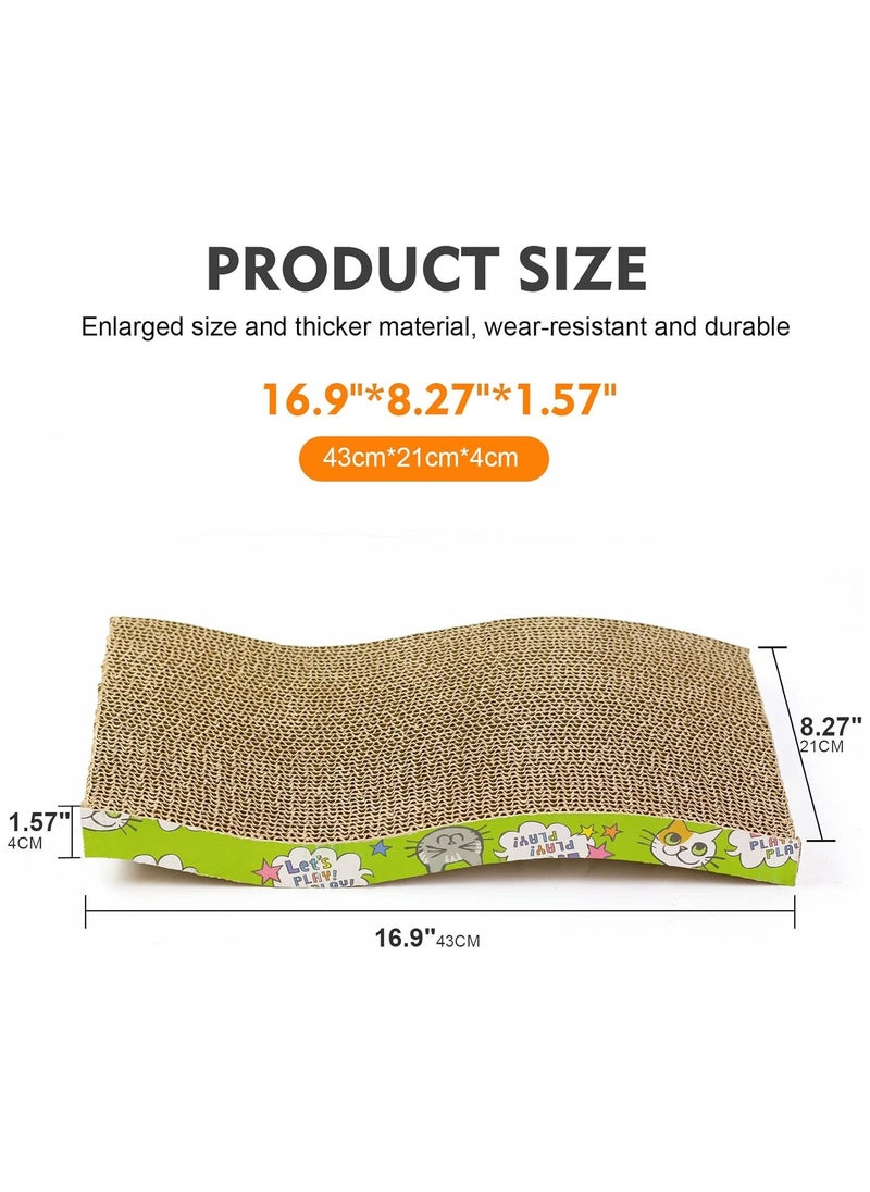 SKY-TOUCH - Pet Cat Scratch Cardboard Scratcher Toy 1Pc - Image 1