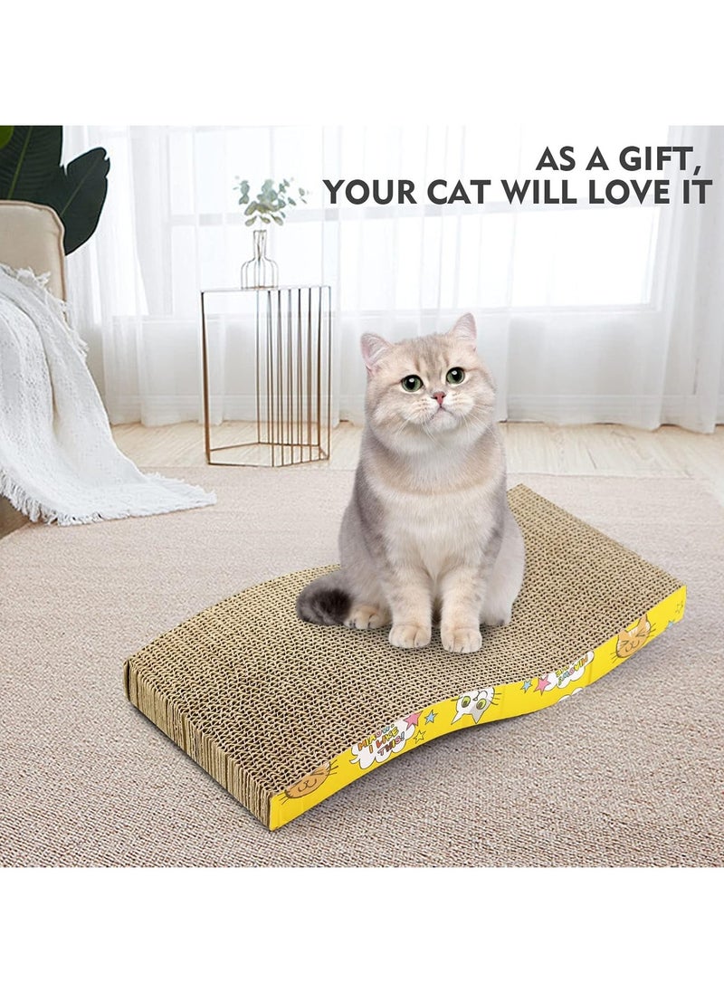 SKY-TOUCH - Pet Cat Scratch Cardboard Scratcher Toy 1Pc - Image 1