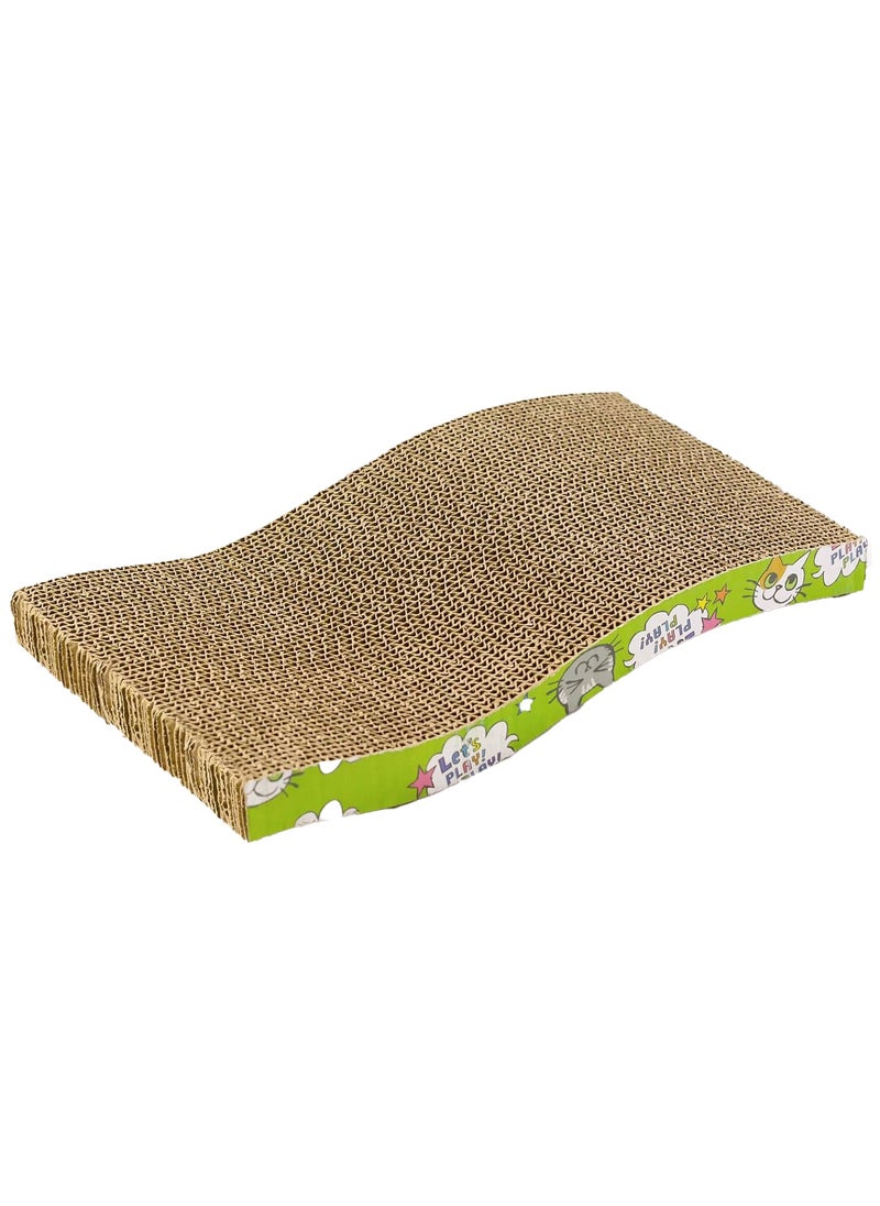 SKY-TOUCH - Pet Cat Scratch Cardboard Scratcher Toy 1Pc - Image 1