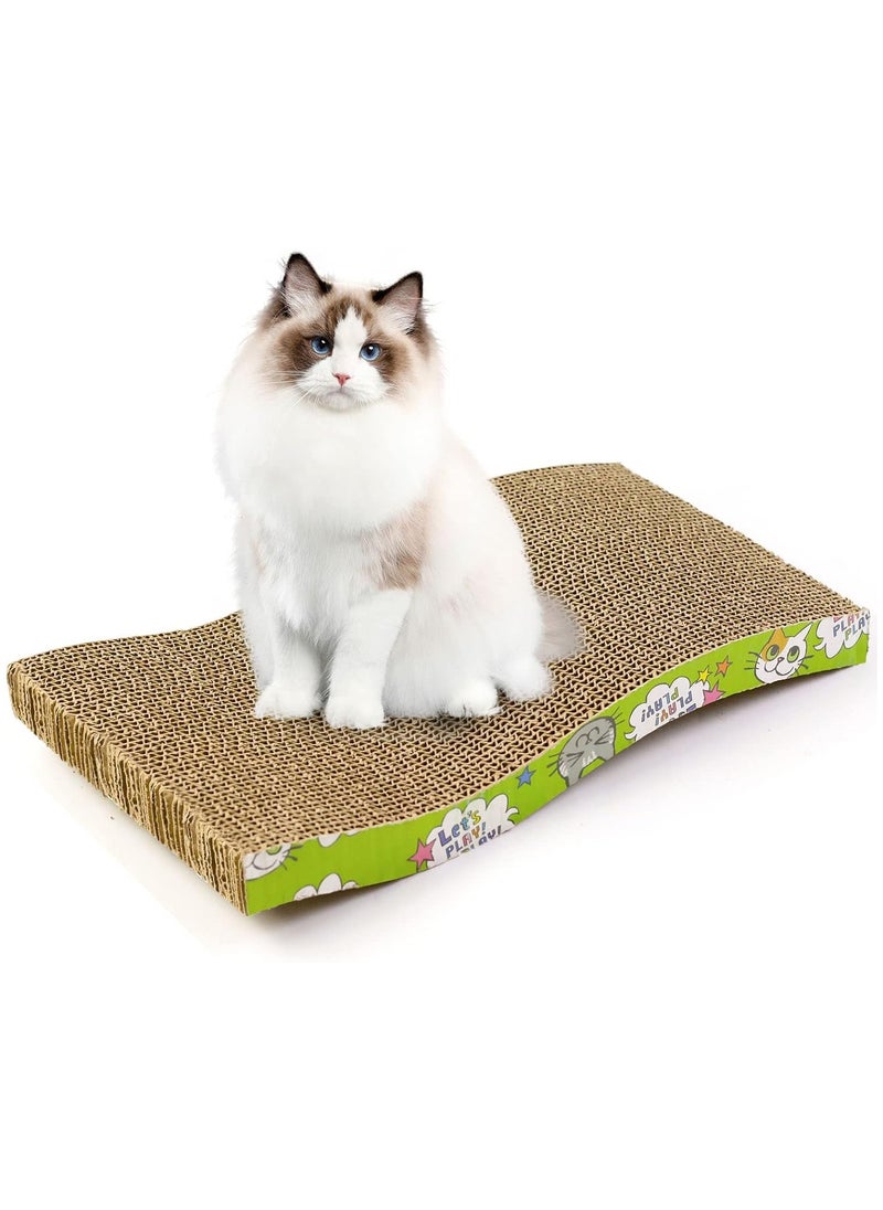 SKY-TOUCH - Pet Cat Scratch Cardboard Scratcher Toy 1Pc - Image 1