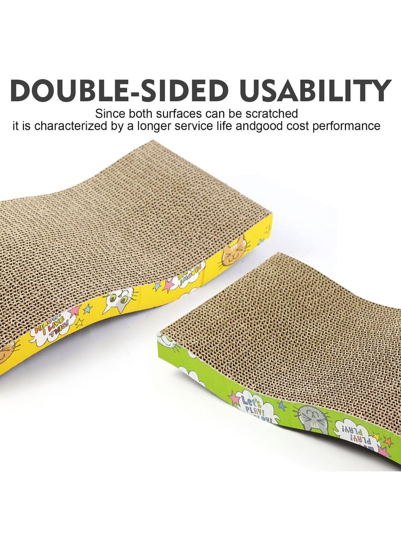 SKY-TOUCH - Pet Cat Scratch Cardboard Scratcher Toy 1Pc - Image 1