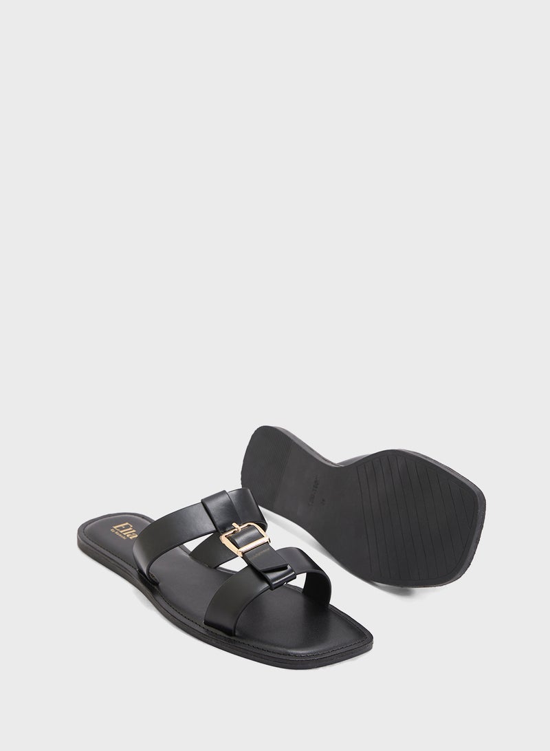 ايلا صندل مسطح بإبزيم - Image 3