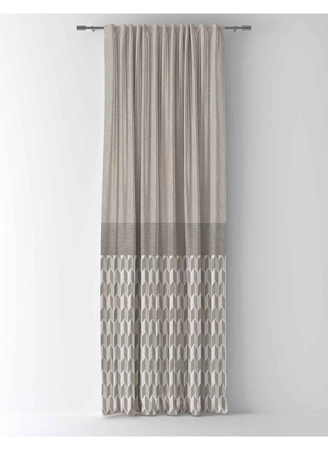 SHATTA Ready-Made Printed Curtain (One Piece Back Tape)  275x135x275 
