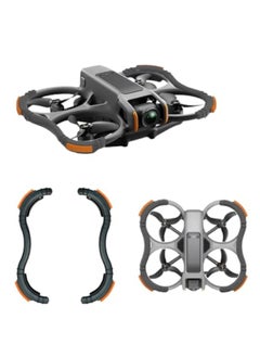 Generic Avata 2 Propeller Guard Protector, Protective Bumper Anti-Collision Shockproof Prop Protector, Anti-Collision Prop Bumper Silicone Protective Cover Ring, for DJI Avata 2  - Image 1
