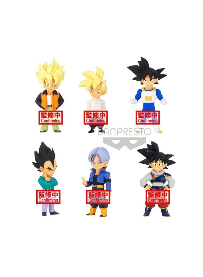 Banpresto DragonBall Z World Collectible Figure Extra Costume Figurines
