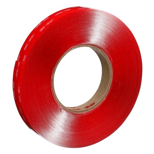 3M VHB Heavy Duty Mounting Tape 4910 Clear, 3/4 in x 15 yd, 40.0 mil (Pack of 1) - Image 1