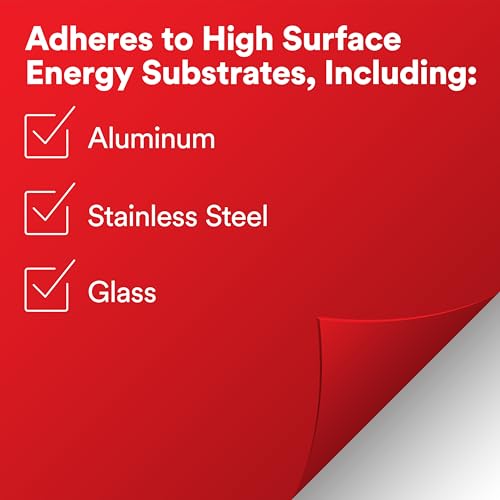 3M VHB Heavy Duty Mounting Tape 4910 Clear, 3/4 in x 15 yd, 40.0 mil (Pack of 1) - Image 4