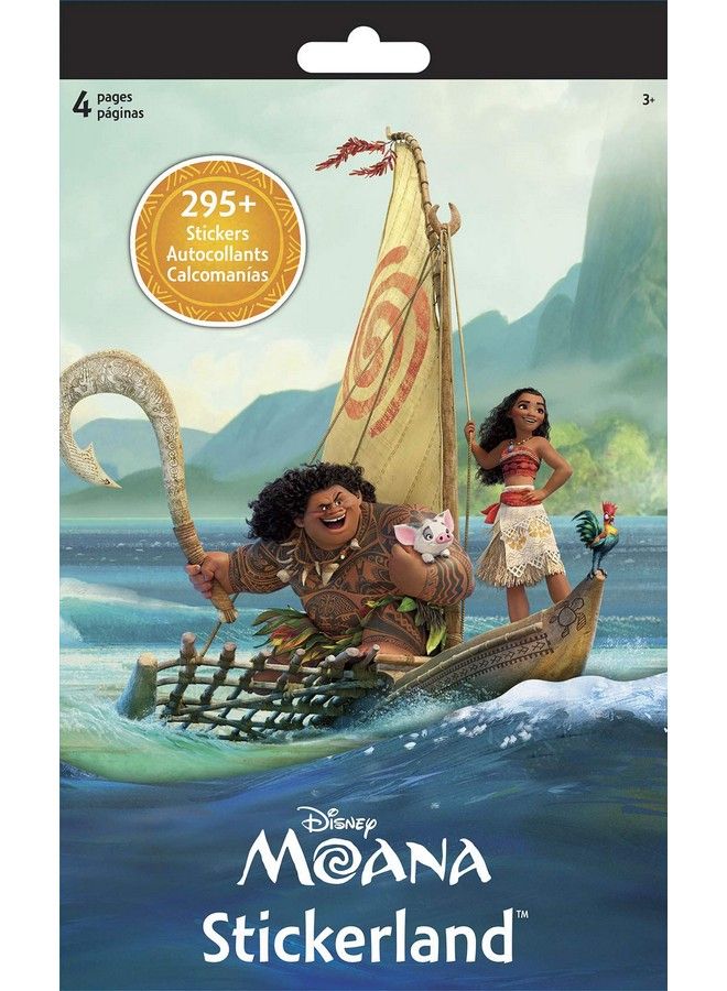 Trends International Disney Moana Stickerland 4Pg Pad - Image 2